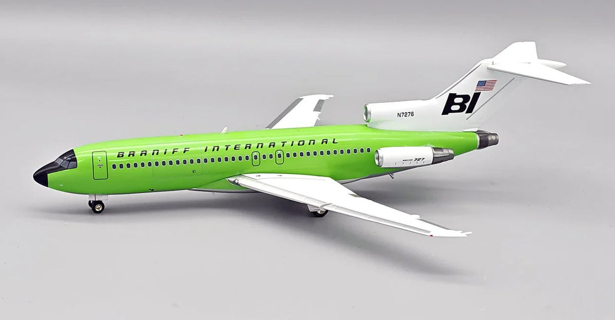 Braniff / Boeing B727-100 (Light Lime Green) / N7276 / IF721BN0726 / 1:200