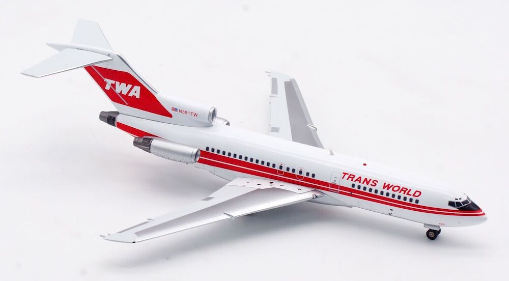 Trans World Airlines - TWA / Boeing 727-100 / N891TW / IF721TW0623 / 1:200 elaviadormodels