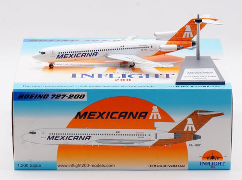 Mexicana / Boeing 727-200 / XA-HOV / IF722MX1222 / 1:200 elaviadormodels