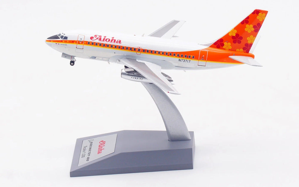 Aloha Airlines / Boeing 737-200 / N73717 / IF731AQO825P / elaviadormodels