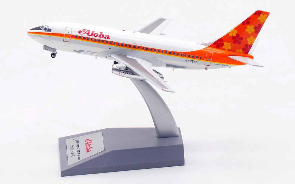 Aloha Airlines / Boeing 737-200 / N823AL / IF732AQ0924P / 1:200 elaviadormodels