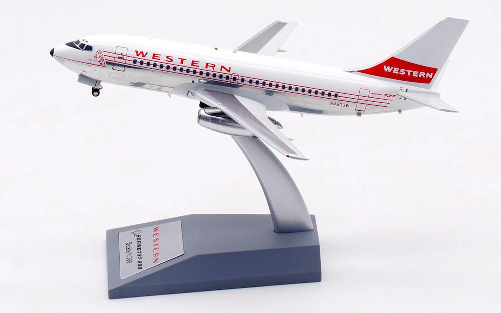 Western Airlines / Boeing 737-200 / N4503W / IF732WA-625P / elaviadormodels