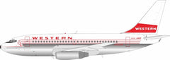 Western Airlines / Boeing 737-200 / N4503W / IF732WA-625P / 1:200 elaviadormodels