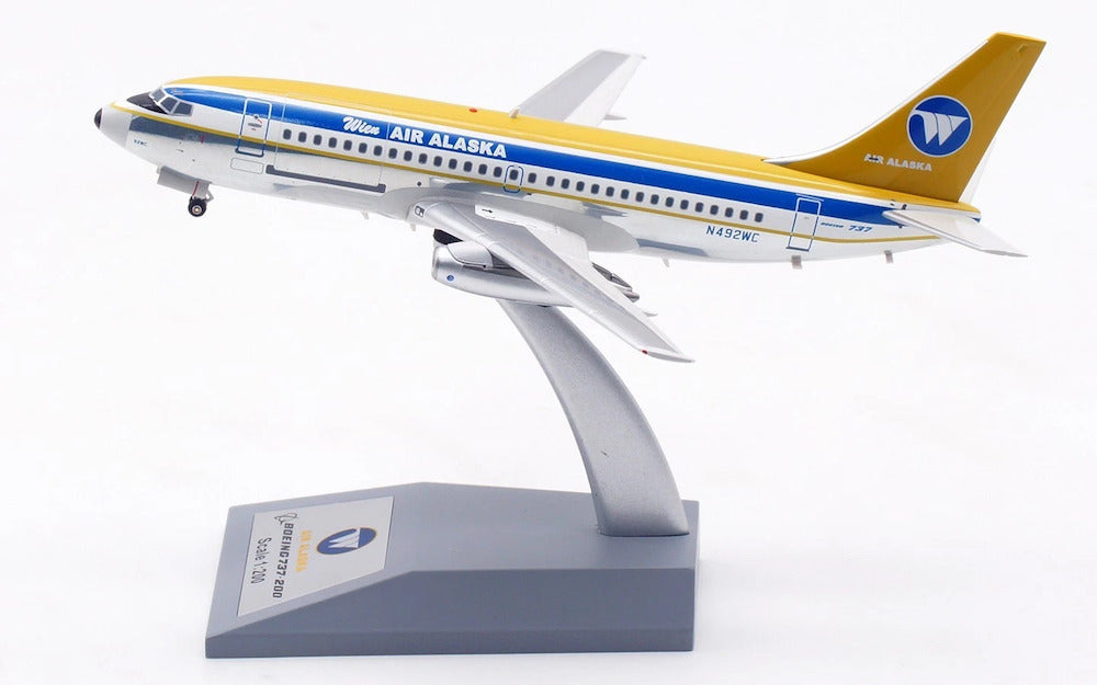 Wien Air Alaska / Boeing 737-200 / N492WC / IF732WC1124P / elaviadormodels