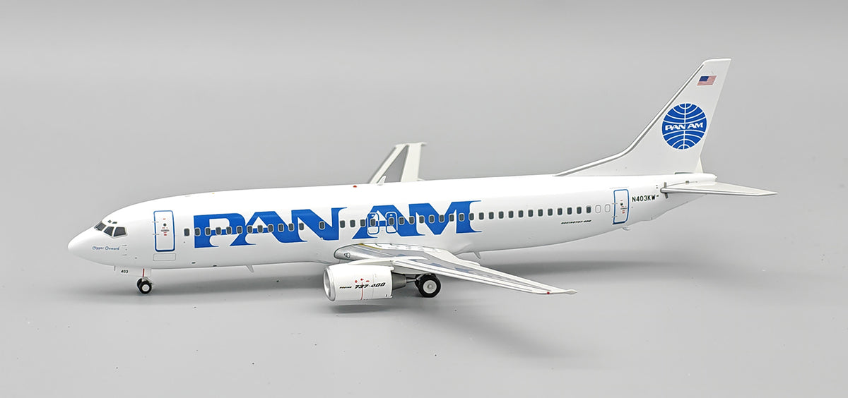 Pan American Airways - Pan Am / Boeing 737-400 / N403KW / IF734PA0825 / 1:200 elaviadormodels