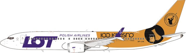 LOT - Polish Airlines / Boeing 737-8 MAX / SP-LVK / IF738MLO0824 / elaviadormodels