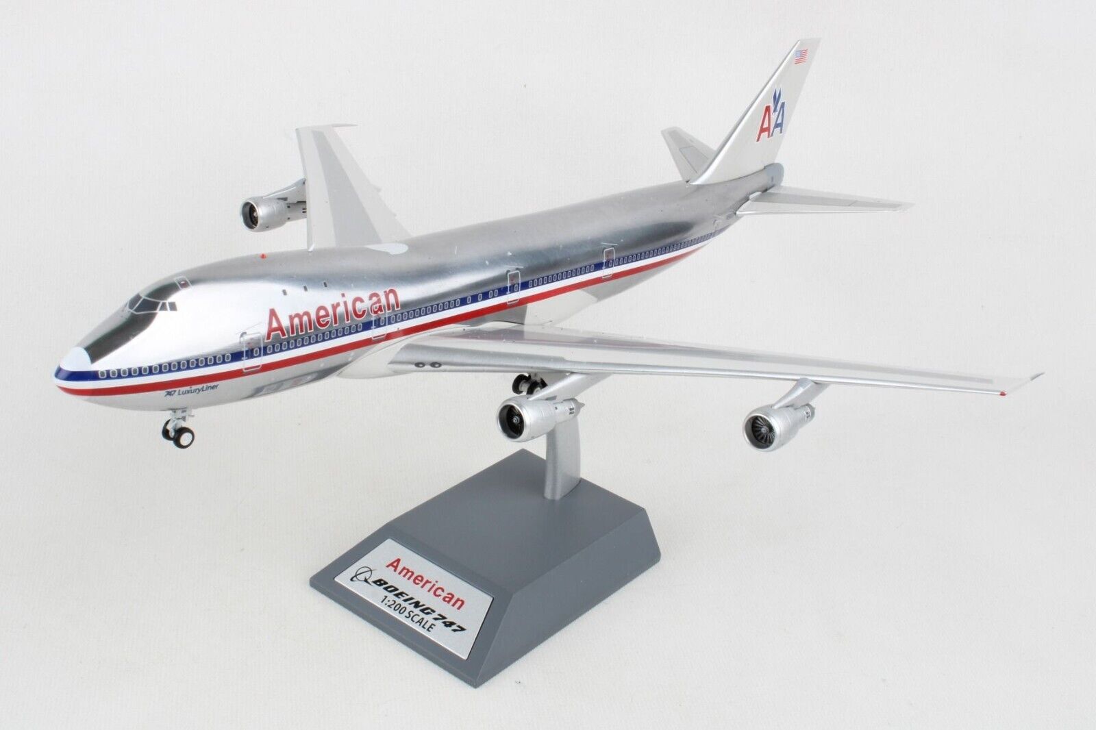 American Airlines / Boeing B747-100 / N9666 / IF741AA1122P / 1:200 elaviadormodels