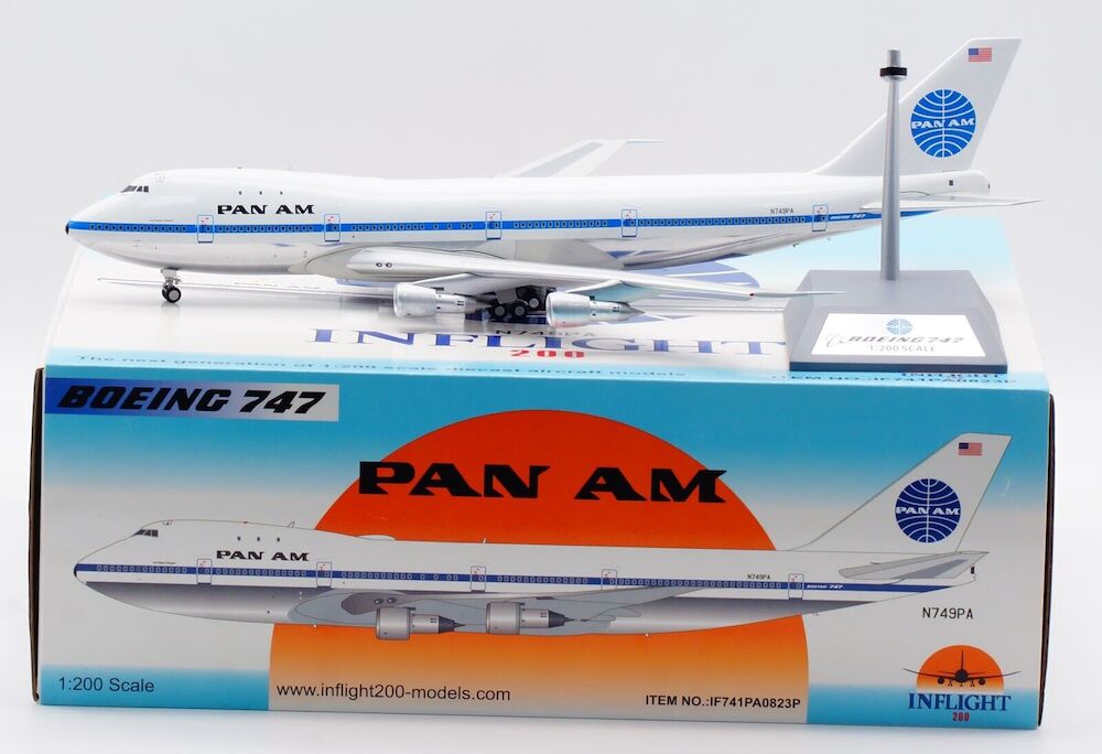 Pan Am / Boeing 747-100 / N749PA / IF741PA0823P / 1:200