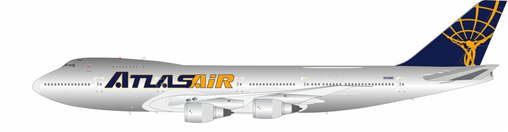 Atlas Air / Boeing 747-200 / N516MC / IF7425Y1024P / 1:200 elaviadormodels