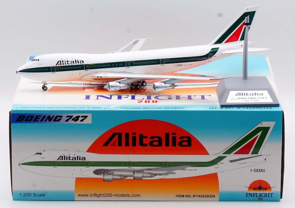 Alitalia / Boeing B747-200 / I-DEMU / IF742AZ0324 / elaviadormodels