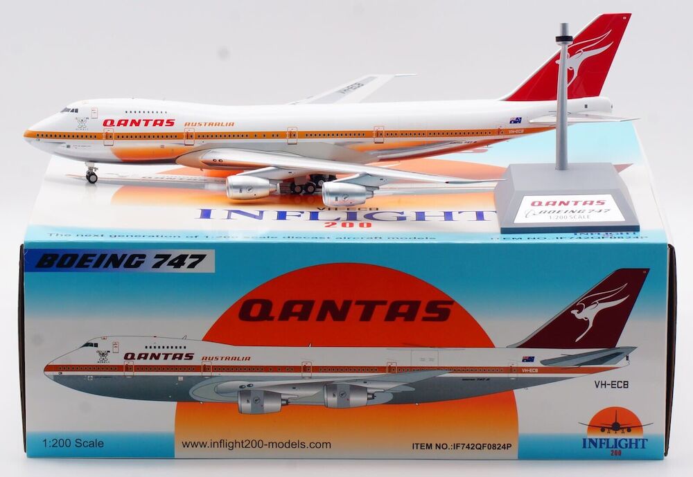 Qantas (Koala Express) / Boeing 747-200 / VH-ECB / IF742QF0824P / elaviadormodels