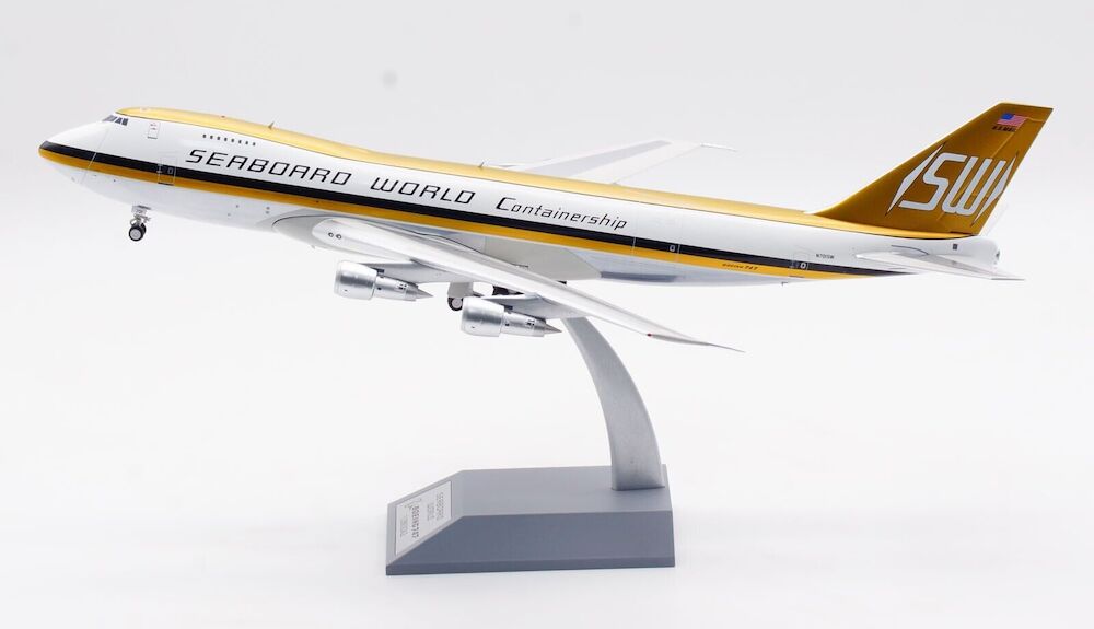 Seaboard World Airlines / Boeing 747-278B / N701SW / IF742SW0224P / elaviadormodels