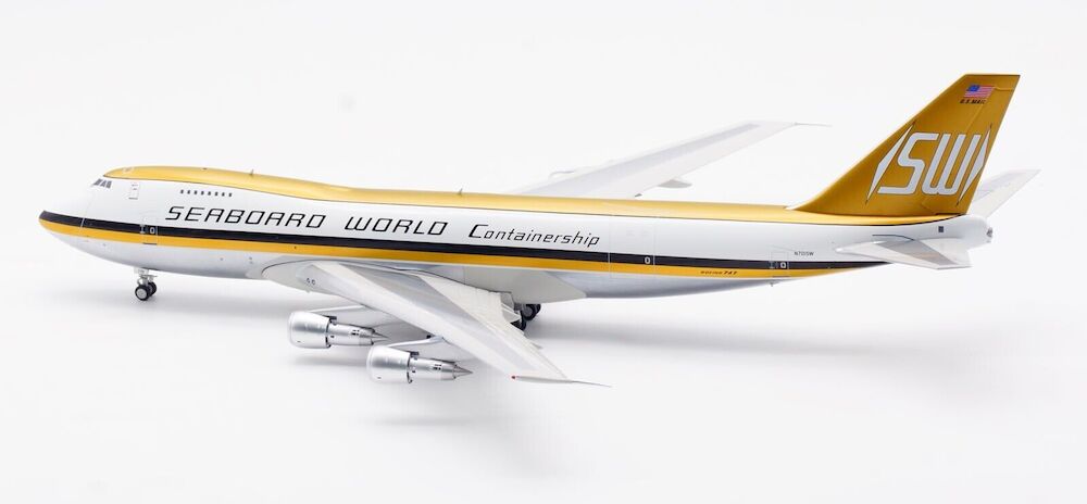 Seaboard World Airlines / Boeing 747-278B / N701SW / IF742SW0224P / elaviadormodels