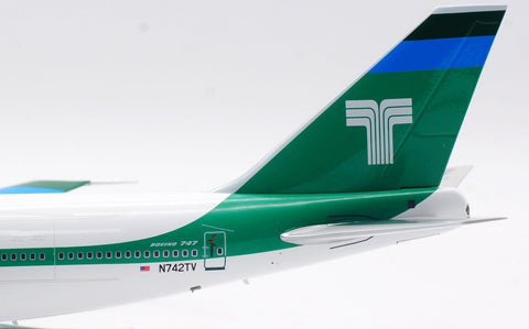 Transamerica Airlines / Boeing 747-100 / N742TV / IF742TV0823 elaviadormodels