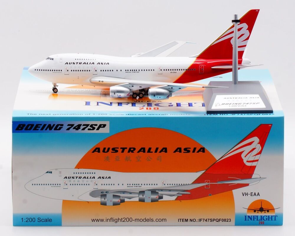 Australia Asia / Boeing 747SP / VH-EAA / IF747SPQF0823 / elaviadormodels