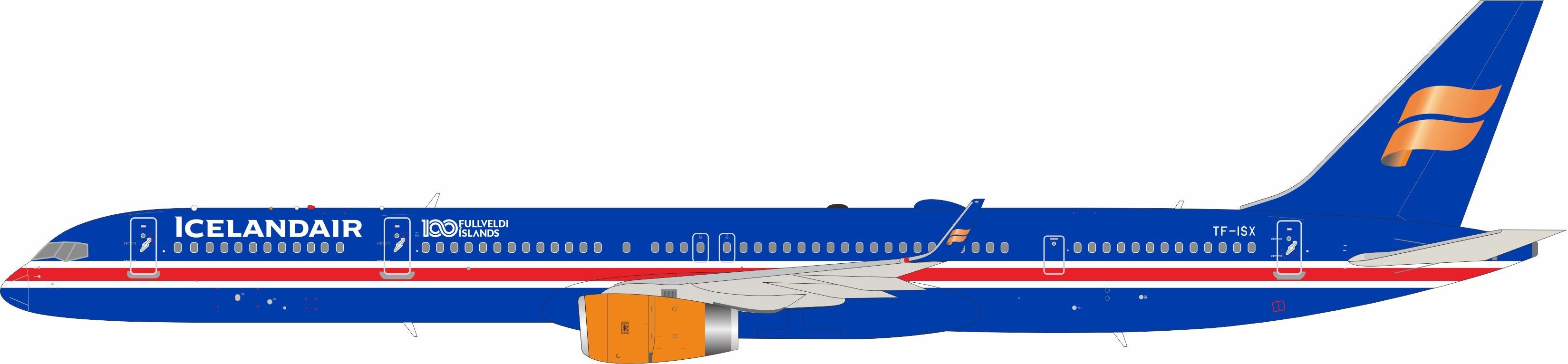 Icelandair / B757-300 / TF-ISX / IF753FI0425 / 1:200 elaviadormodes