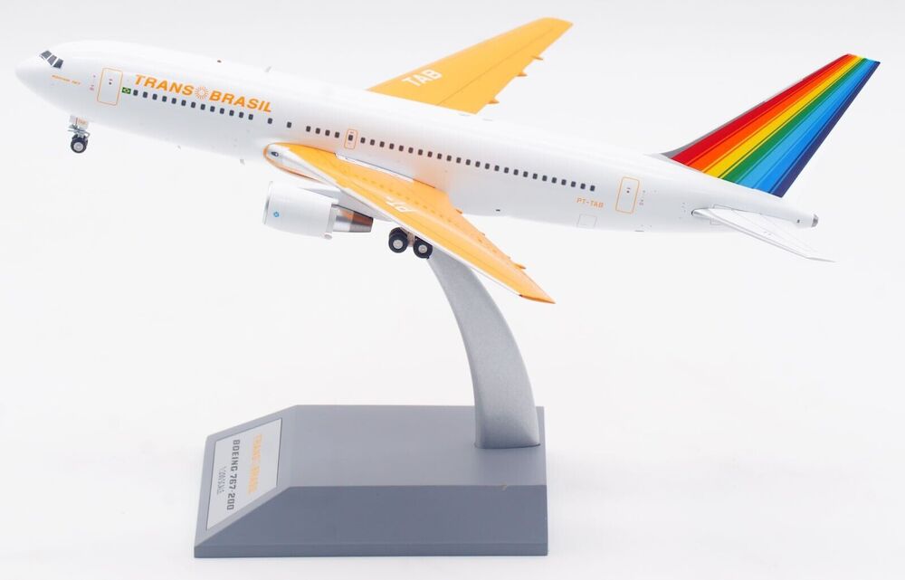 Trans Brasil (New Colors) / Boeing B767-200 / PT-TAB / IF762TR0823 / 1:200 elaviadormodels