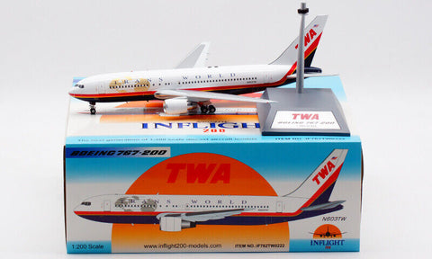 TWA / Boeing 767-200 / N603TW / IF762TW0222 / 1:200