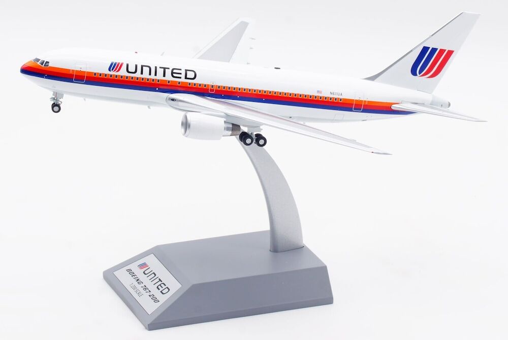United Airlines / Boeing B767-200 / N611UA / IF762UA0123 / 1:200  elaviadormodels
