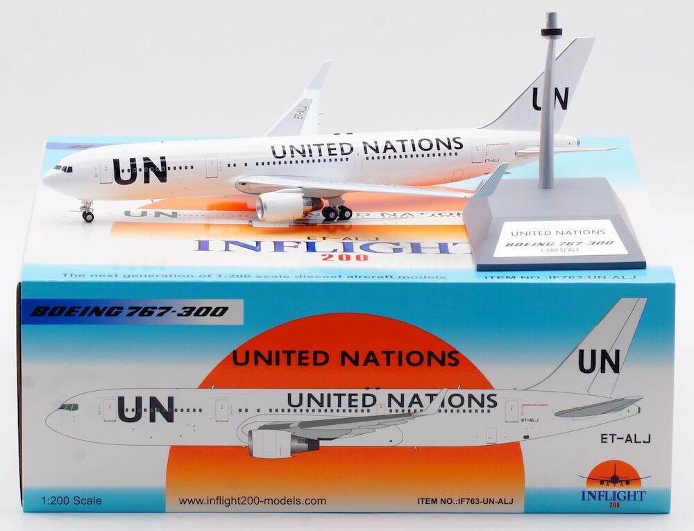 United Nations / Boeing 767-300 (F) / ET-ALJ / IF763-UN-ALJ / elaviadormodels