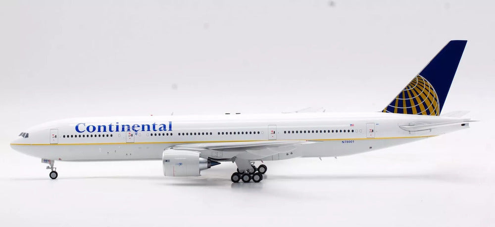 Continental Airlines / Boeing 777-200 / N78001 / IF772CO1224 / elaviadormodels