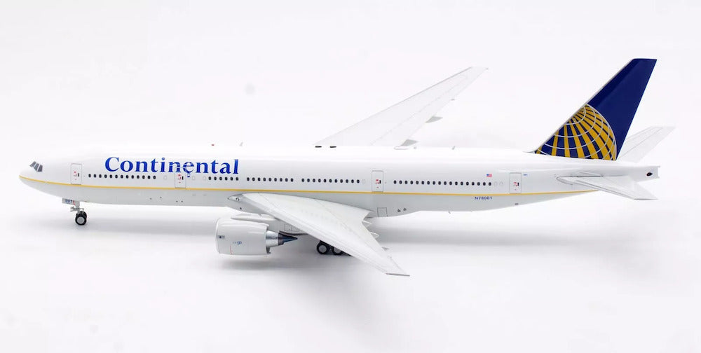 Continental Airlines / Boeing 777-200 / N78001 / IF772CO1224 / elaviadormodels