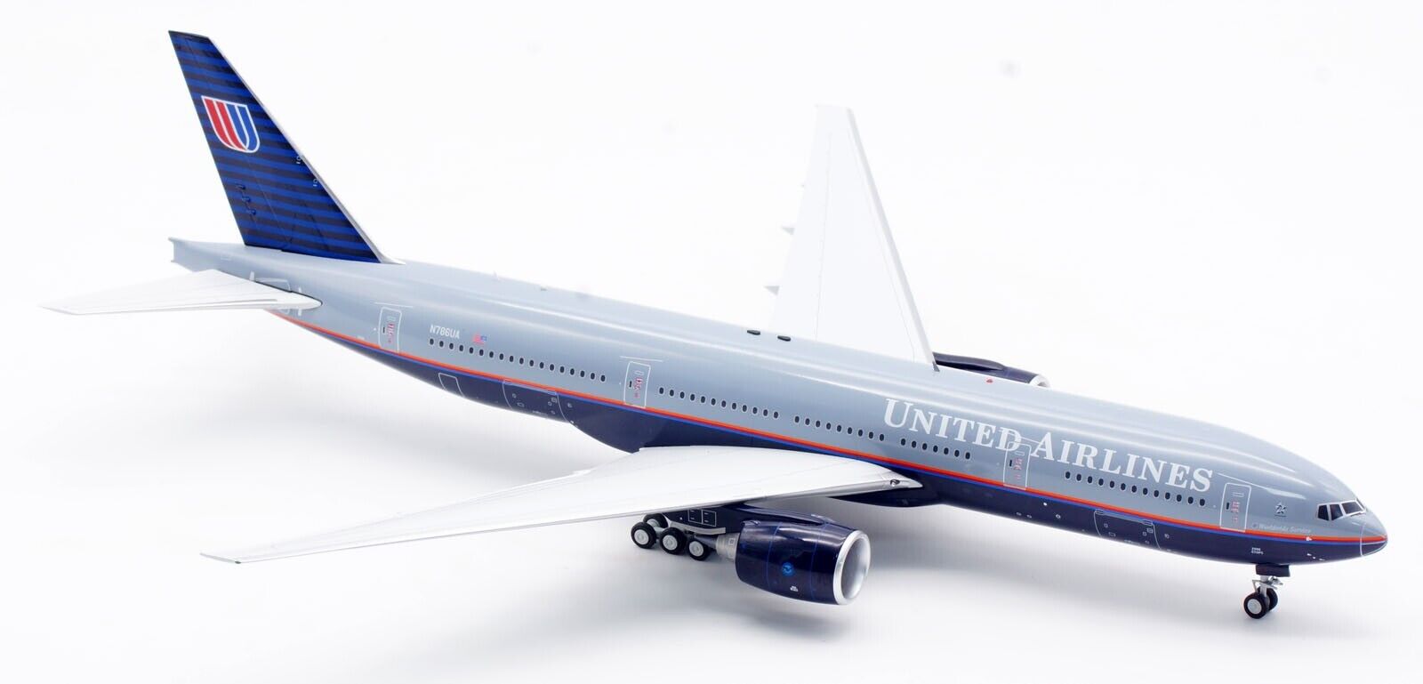 United Airlines / Boeing 777-200 / N786UA / IF772UA1123 / elaviadormodels