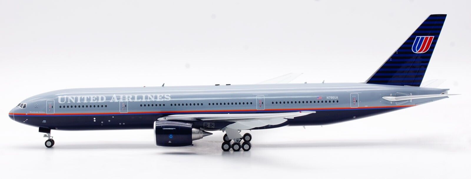 United Airlines / Boeing 777-200 / N786UA / IF772UA1123 / elaviadormodels