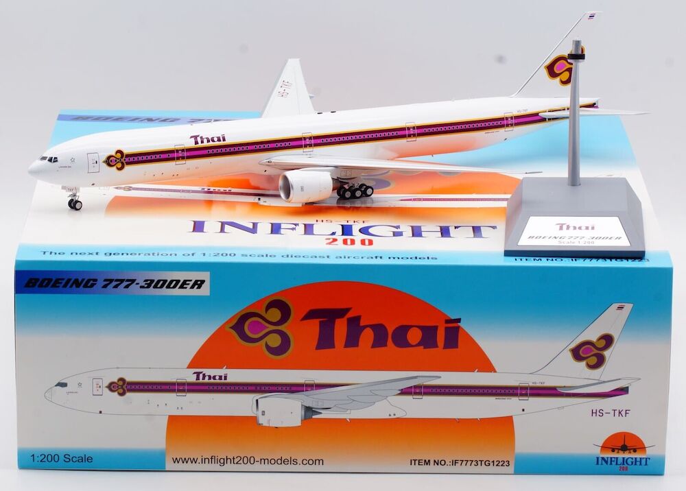 Thai Airways International / Boeing 777-300 / HS-TKF / IF7773TG1223 / elaviadormodels