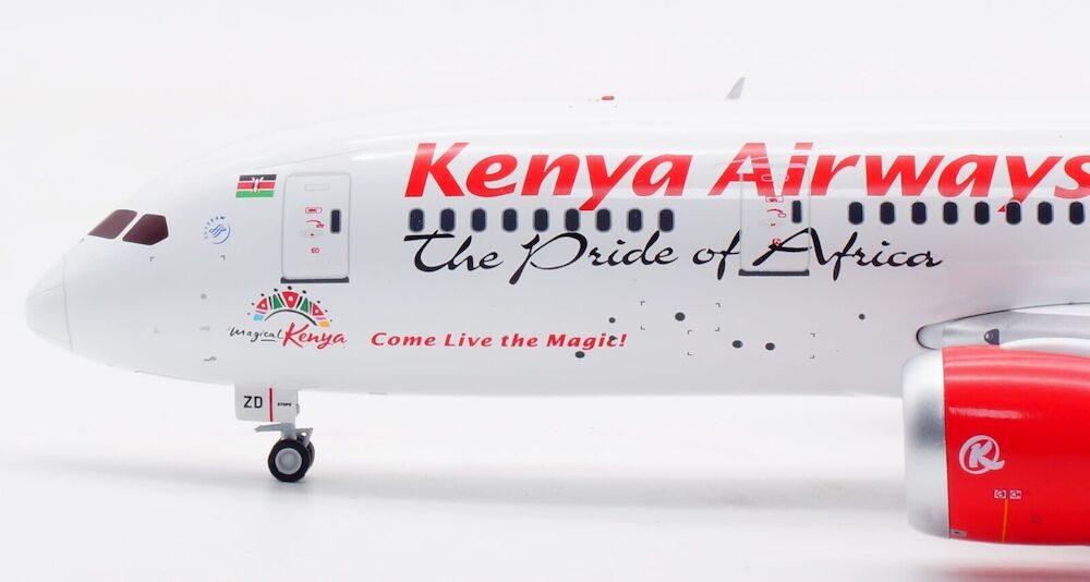 Kenya Airways / B787-8 Dreamliner / 5Y-KZD / IF788KQ0923 / 1:200 elaviadormodels