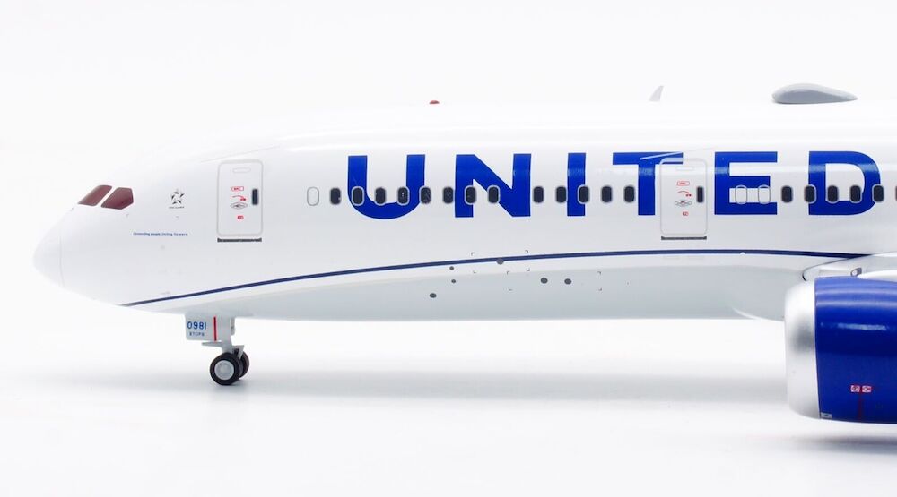 United Airlines / Boeing 787-9 / N29981 / IF789UA1123 / 1:200
