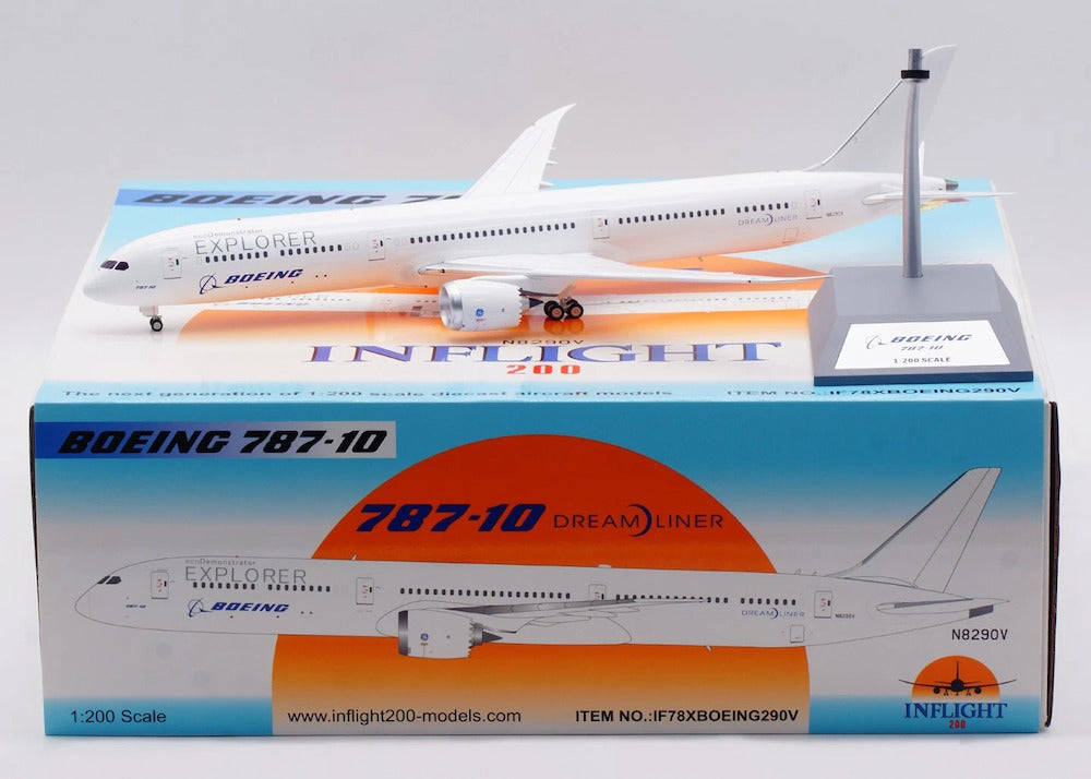Boeing / Boeing 787-10 Dreamliner Explorer / N8290V / IF78XBOEING290V / 1:200 elaviadormodels