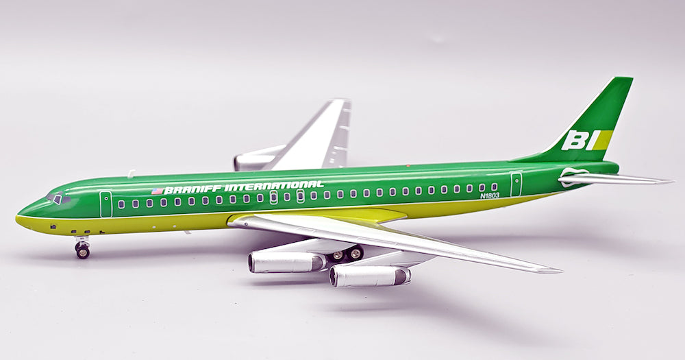 Braniff International Airways / McDonnell Douglas DC-8-62 / N1803 / IF862BN0924 / 1:200 elaviadormodels