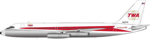 Trans World Airlines - TWA / Convair 880 M / N806TW / IF880TW0129P / 1:200 elaviadormodels