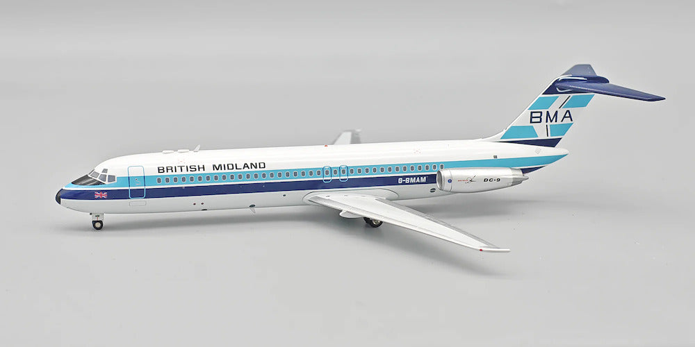 British Midland Airways - BMA / Douglas DC-9-32 / G-BMAM / IF930BD0626 / 1:200 elaviadormodels