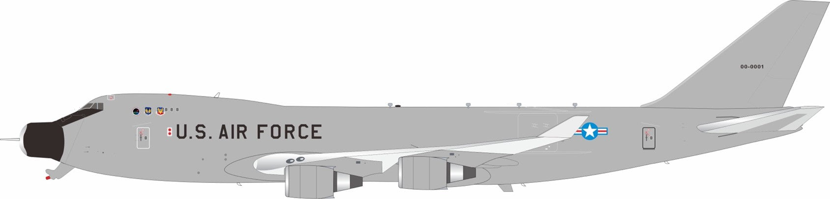 U.S. Air Force / Boeing YAL-1A (747-400) / 00-0001 / IFAL1USAF001 / 1:200 elaviadormodels