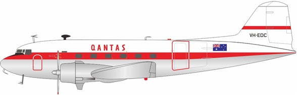 Qantas / Douglas DC-3 / VH-EDC / IFDC3QF1124 / 1:200