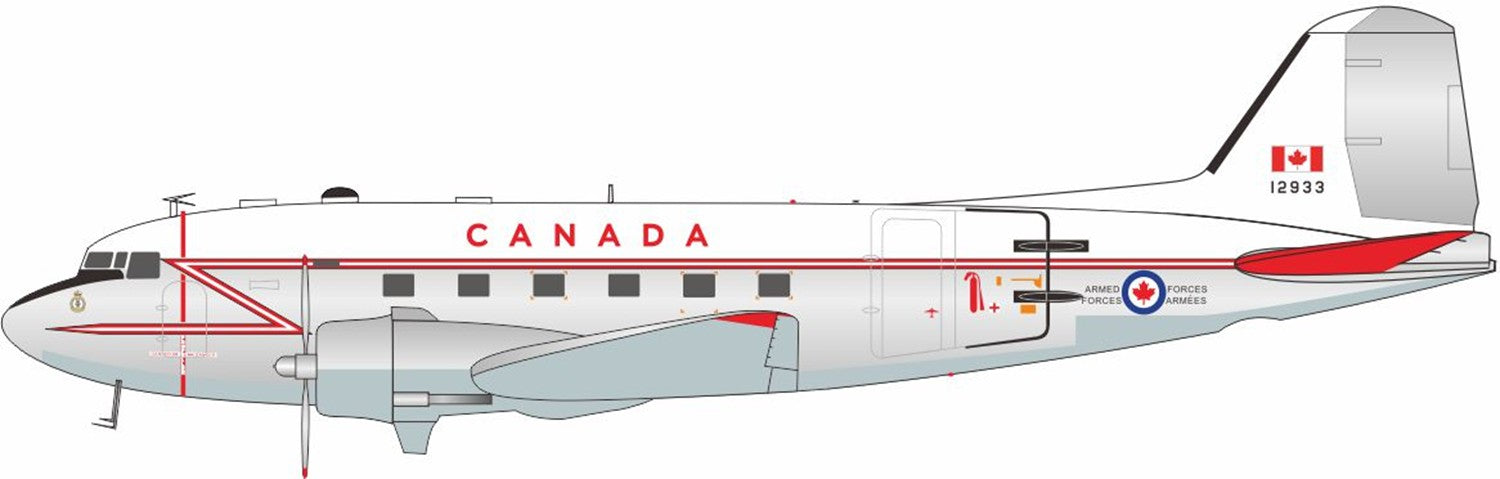 Canada Air Force / Douglas DC-3 / 12933 / IFDC3RCAF33 / 1:200 elaviadormodels