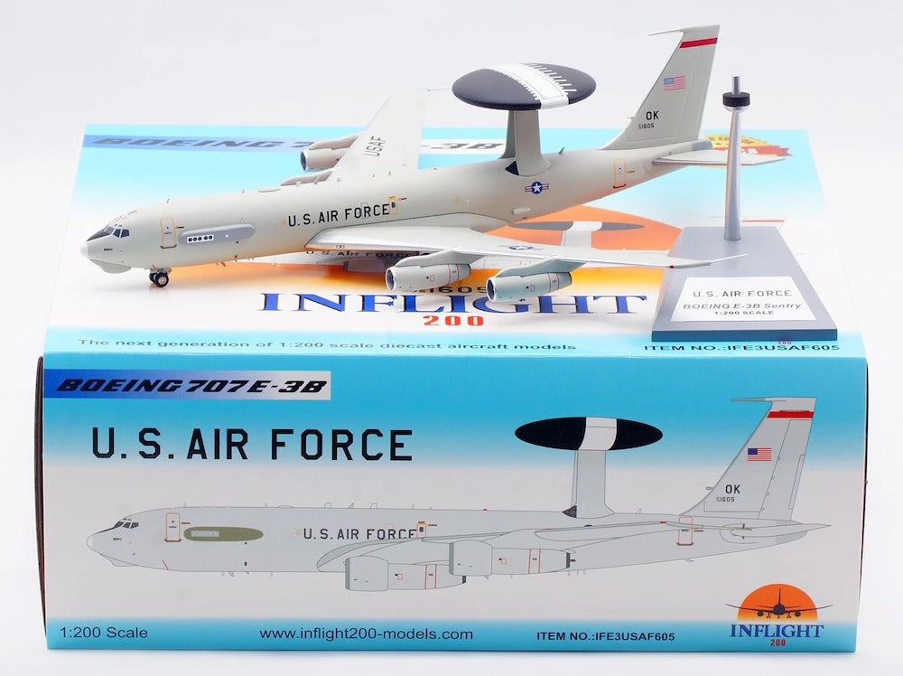 U.S. Air Force / Boeing E-3B Sentry / 76-1605  / IFE3USAF605 / elaviadormodels