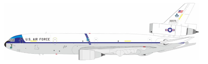 USA - Air Force McDonnell KC-10A Extender (DC-10-30CF)  / 83-0075 / IFKC100075 / 1:200  elaviadormodels