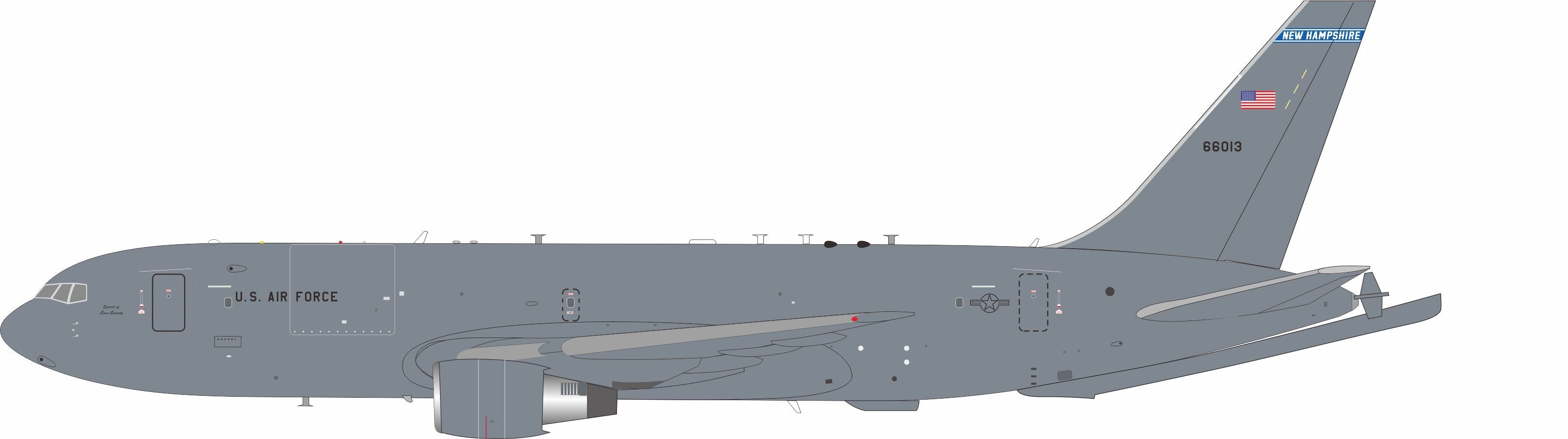 USA - AirForce / Boeing KC-46A Pegasus / 18-46013 / IFKC46USAF013 / elaviadormodels
