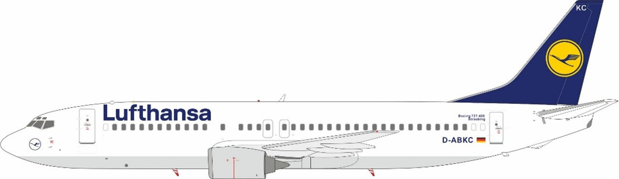 Lufthansa / Boeing 737-400 / D-ABKC / JF-737-4-002 / 1:200