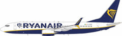 Ryanair/ Boeing B737-800 / EI-GXK / JF-737-8-025L / 1:200 elaviadormodels