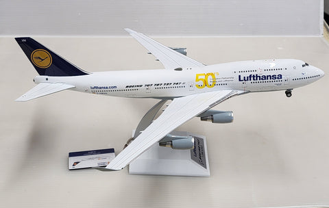 Lufthansa (50 Years Sticker) / Boeing 747-430 / D-ABVH / JF-747-4-061 / 1:200