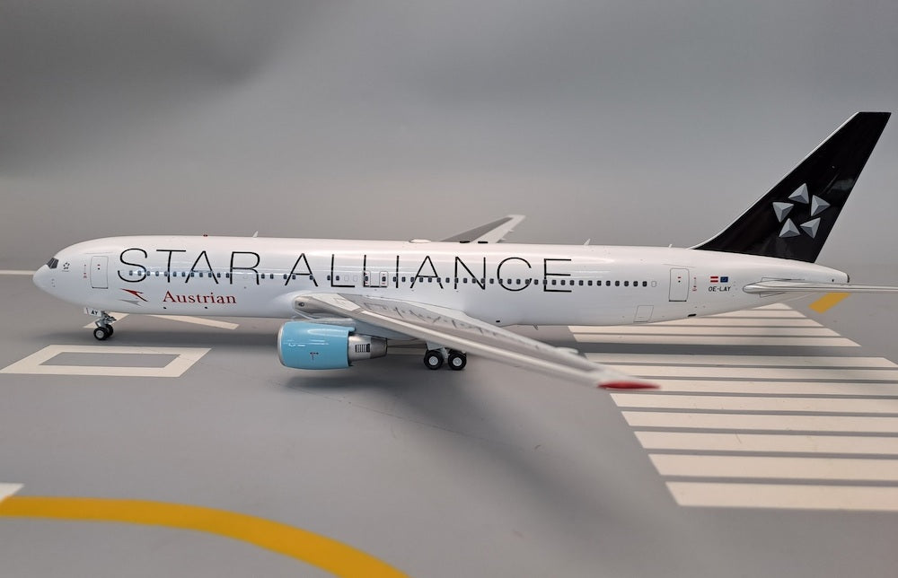 Austrian (Star Alliance) / Boeing 767-300 / OE-LAY / JF-767-3-013 / elaviadormodels