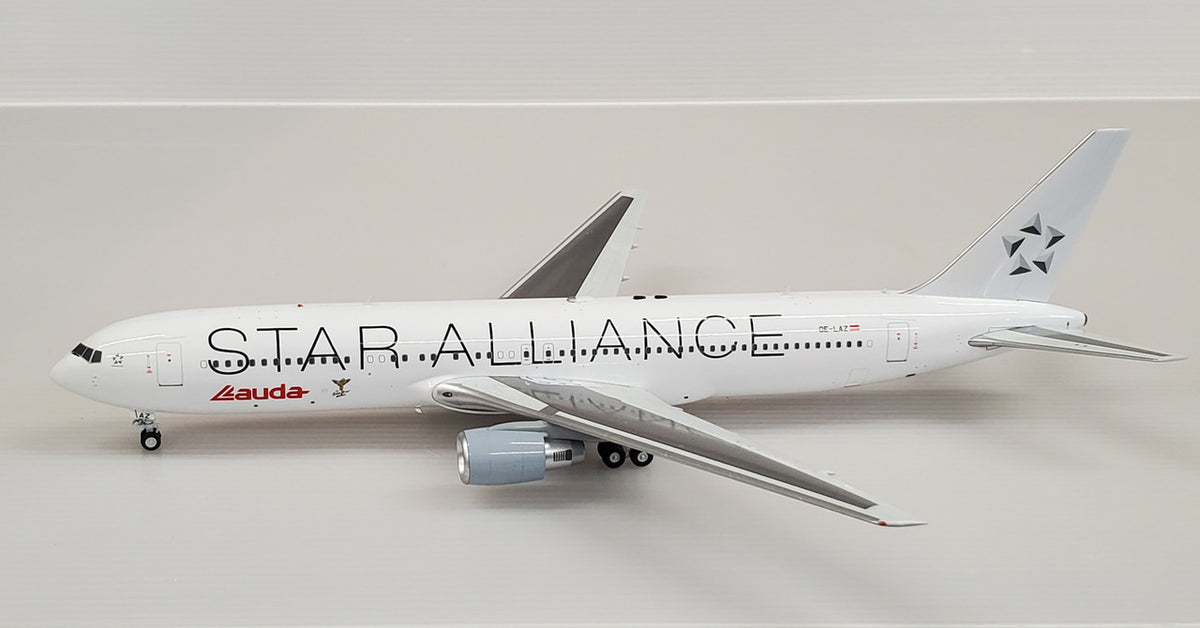 Lauda (Star Alliance) / Boeing 767-300 / OE-LAZ / JF-767-3-014 / elaviadormodels