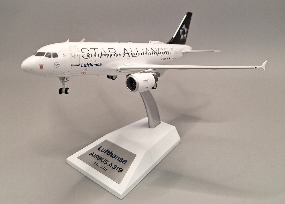 Lufthansa Star (Alliance) / Airbus A319 / D-AIBH / JF-A319-018 / elaviadormodels