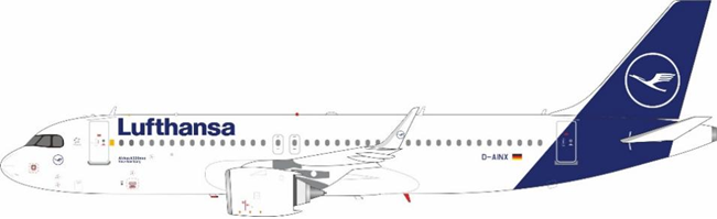 Lufthansa / A320-271N / D-AINX / JF-A320-049 / 1:200 elaviadormodels