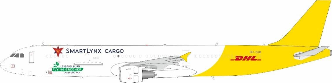 Smart Lynx Cargo / Airbus A321-200 / 9H-CGB / JF-A321-048L / 1:200 elaviadormodels