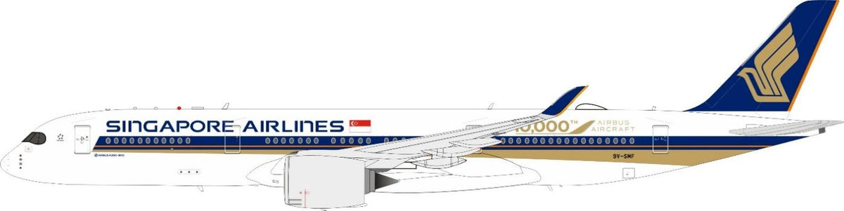 Singapore Airlines ("10,000th Airbus" livery) / Airbus A350-941 / 9V-SMF / JF-A350-9-020 / 1:200 elaviadormodels